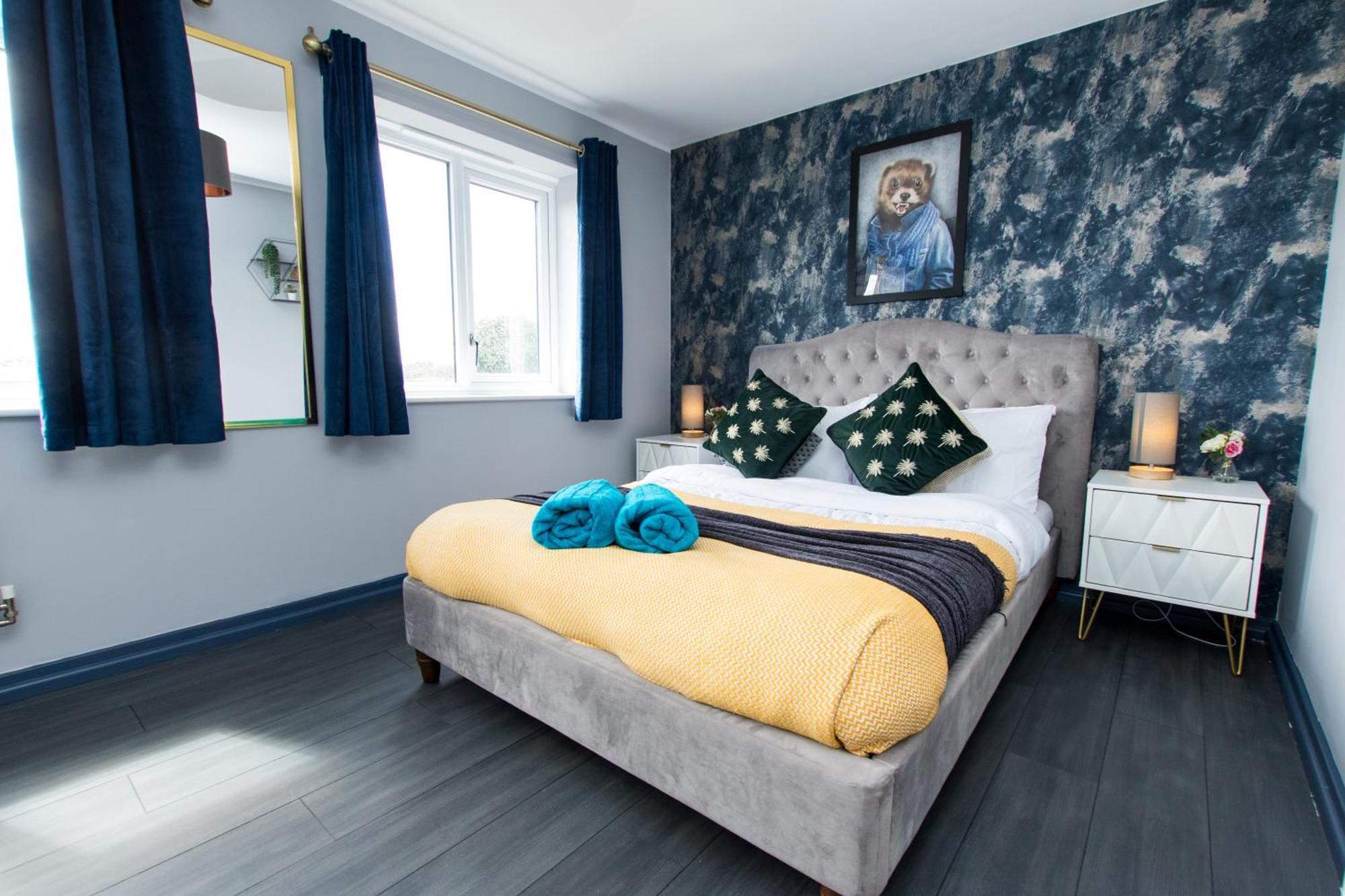 Free Parking 3 Bedroom House In Nottingham Ngoại thất bức ảnh
